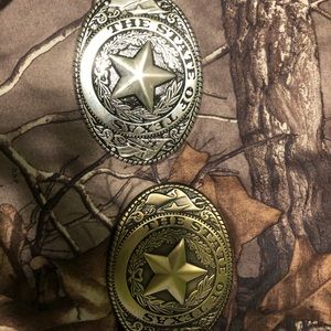 Texas belt buckles